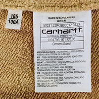 Carhartt WIP カーハート ワークインプログレス Chromo Sweat クロモスウェット クルーネックトレーナー ブラウン Size XL 福生店