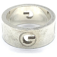 Gucci グッチ G LOGO BAND RING Gロゴ バンド リング Ag925 Size 11号 福生店