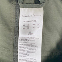 Rick Owens リックオウエンス 21AW Cargo Long Pants サルエル カーゴ ロングパンツ カーキ Size 46 福生店