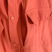 THE NORTH FACE ノースフェイス Men’s Sniktau Short-Sleeve Sun Shirt 半袖シャツ オレンジ 並行品 NF0A7WO5 Size XL 福生店