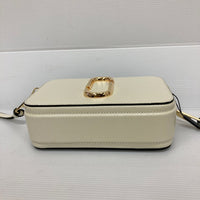 MARC JACOBS マークジェイコブス スナップショット ショルダーバッグ オフホワイト×ブラック 瑞穂店