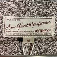 AVIREX アヴィレックス 6194019 カスタムニット グレー sizeM 瑞穂店