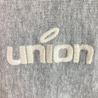UNION ユニオン HOODIE ロゴ刺繍フーディー パーカー グレー size3 瑞穂店