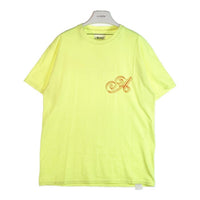 AWAKE アウェイク Tシャツ ロゴ 半袖 蛍光 イエロー sizeL 瑞穂店