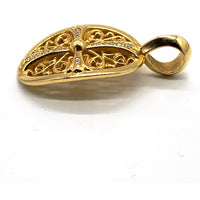 Chrome Hearts クロムハーツ 22K CLSC OVAL PAVE DIA クラシックオーバル パヴェダイヤ ペンダントトップ 福生店