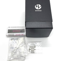 SEIKO セイコー WIRED ワイアード クロノグラフ リフレクション クォーツ腕時計 シルバー VD54-KJH0 福生店