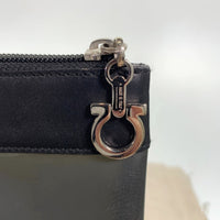Salvatore Ferragamo サルバトーレフェラガモ レザー ビニール セカンドバッグ ブラック AU-22 9315 福生店