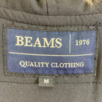 BEAMS ビームス 11-18-0675-214 13AW ファーライナー付きフーデットダウン ブラック sizeM 瑞穂店