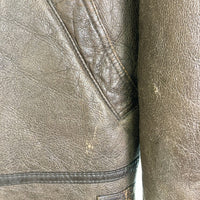 AMERICAN MILITARY WEAR アメリカンミリタリーウェア THE SOURCE社製 B-3 87-610-93 2541-A レザー ボアムートン フライトジャケット ブラウン sizeL 瑞穂店