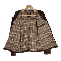 Schott ショット レザー クラシック トラックジャケット ブラウン 3131018 Size M 福生店