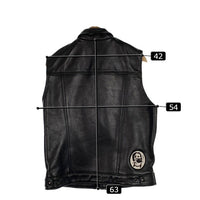 VANSON バンソン レザートラッカージャケット ベストカスタム ブラック Size 42 福生店