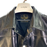 HIGH LARGE LEATHERS ハイラージレザーズ 2nd Stillwater HL14JK002 ホースハイド レザージャケット ブラック size40 瑞穂店