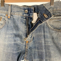 DOLCE&GABBANA ドルチェ&ガッバーナ 17 LOOSE ダメージ加工 デニムパンツ ロゴプレート Size 46 福生店