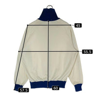 adidas アディダス ads-4f ジャージ ホワイト ネイビー Size3号 (M相当) 瑞穂店
