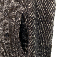 SAINT LAURENT PARIS サンローランパリ 18AW ジャガード ダブルブレステッド チェスターコート Size 44 福生店