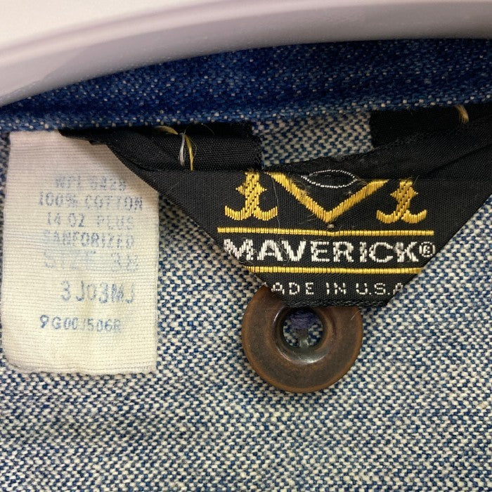 MAVERICK マーヴェリック 3J03MJ 70s USA製 デニムジャケット Gジャン インディゴ size38 瑞穂店