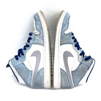 NIKE ナイキ DN3706-401 AIR JORDAN 1 MID SE WHITE エアジョーダン 1 ミッド SE ホワイト スニーカー ブルー size27cm 瑞穂店