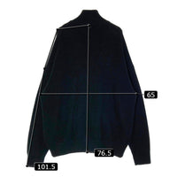 MAISON SPECIAL メゾンスペシャル 11212361327 プライムオーバードライバーズニット ブラック size01 瑞穂店