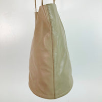 MODERN WEAVING モダン ウィービング SLIM LAMB OVAL BUCKET バッグ ベージュ 瑞穂店