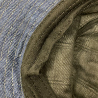 Supreme シュプリーム 23SS Frayed Patchwork Denim Crusher フレイド パッチワーク デニム クラッシャー バケットハット インディゴ 瑞穂店