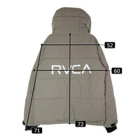 RVCA ルーカ BC042776 VISOR HOODED PUFFER JACKET 中綿ジャケット グレージュ sizeS 瑞穂店