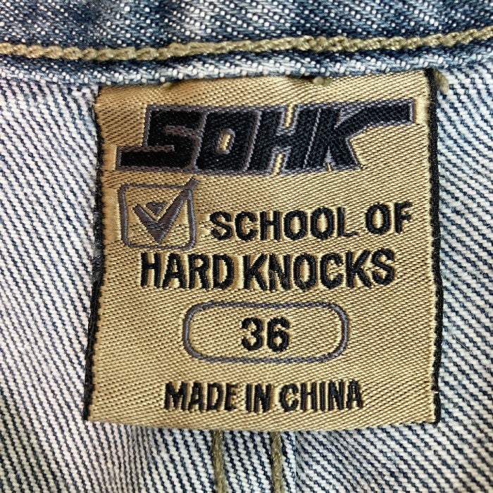 SCHOOL OF HARD KNOCKS スクールオブハードノックス デニムパンツ