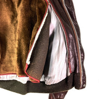 SCHOTT ショット 70's~80's G-1 レザーフライトジャケット ブラウン size42 瑞穂店
