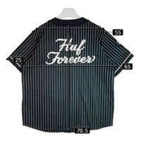 HUF ハフ FOREVER BASEBALL JERSEY フォーエバー ジャージーベースボールシャツ ブラック sizeXL 瑞穂店