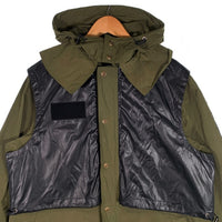 LANVIN en Blue ランバン オン ブルー フィッシュテール 切替 コート Size 48 福生店