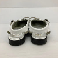 castellano カステラーノ Tストラップローファー ホワイト size38 瑞穂店