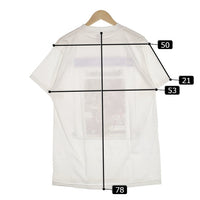 90's MICHAEL JORDAN マイケルジョーダン CHICAGO TRIBUNE フォトプリント Tシャツ TULTEX デッドストック ホワイト Size L 福生店