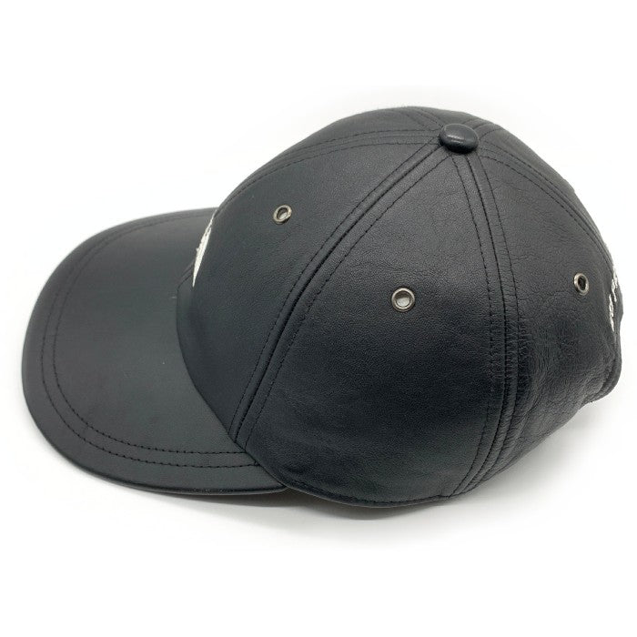 Supreme ×The North Face18AWレザーロゴキャップ - 帽子