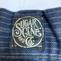 SUGAR CANE シュガーケーン Lot377 シンチバック ストライプパンツ ネイビー sizeW32 L32 瑞穂店