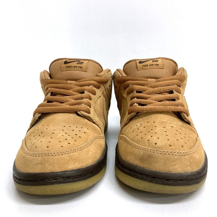 NIKE ナイキ BQ6817 204 SB DUNK LOW PRO ダンク ロー スニーカー WHEAT MOCHA ブラウン size26cm  瑞穂店