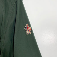 MONCLER モンクレール BUTTON DOWN SHIRT ボタンダウンシャツ プルオーバー オリーブ 並行品 Size L 福生店