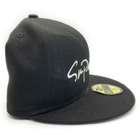 SUPREME シュプリーム 18AW Classic Script New Era Cap クラシックスクリプト ニューエラキャップ ブラック Size 7 3/8(58.7cm) 福生店