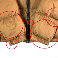 THE NORTH FACE ノースフェイス ND91841 ヌプシ ダウンジャケット ブラウン sizeXL 瑞穂店