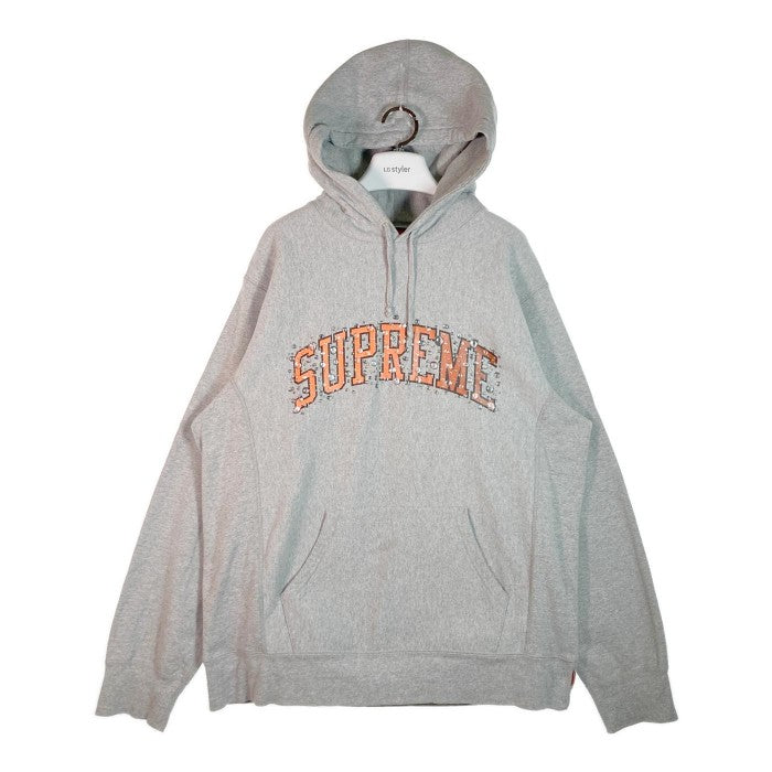 Supreme water arc hooded sweatshirt グレー