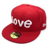 New Era ニューエラ Mark Gonzales マークゴンザレス 59FIFTY LOVE キャップ レッド Size 7 3/4(61.5cm) 福生店