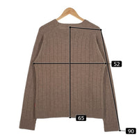 WTAPS ダブルタップス 17AW DECK CREW SWEATER デッキクルー ニットセーター ブラウン 172MADT-KNM02 Size 3 福生店
