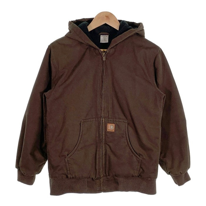 身幅66carhartt アクティブジャケット active jacket ブラウン