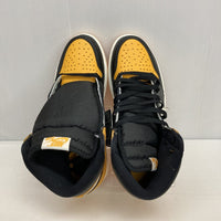 NIKE ナイキ Air Jordan 1 Retro High OG Taxi エアジョーダン1 レトロ ハイ OG タクシー 555088-711 ブラック×イエロー size27cm 瑞穂店