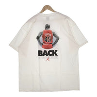 90's NIKE ナイキ Michael Jordan マイケルジョーダン JORDAN’S BACK 45 Tee プリントTシャツ ホワイト USA製 デッドストック ② Size XL 福生店