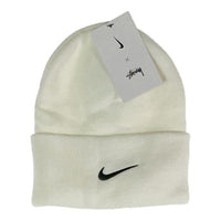 STUSSY×NIKE ステューシー×ナイキ NRG Cuffed Beanie White ビーニー ニット帽 ホワイト sizeF瑞穂店