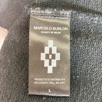 MARCELO BURLON マルセロブロン フォックス プリント スウェットトレーナー ブラック sizeL 瑞穂店