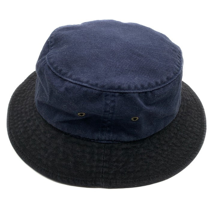 STUSSY ステューシー バケットハット ネイビー デニム L XL - 帽子