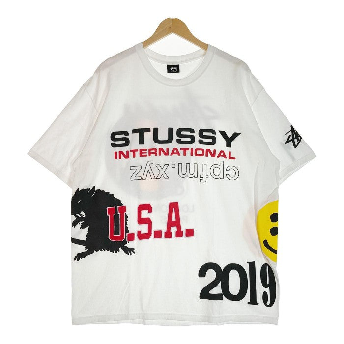 Stussy ステューシー Cactus Plant Flea Market USA 2019 Tee アメリカ独立記念  独立記念日リミテッドエディション Tシャツ sizeXL瑞穂店