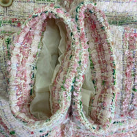 ANAYI アナイ ツイードセットアップ ジャケット ワンピース ピンク size36 瑞穂店