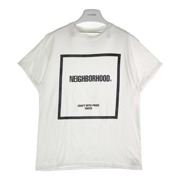 NEIGHBORHOOD ネイバーフッド CRAFT WITH PRIDE S/S TEE プリントTシャツ ホワイト sizeM 瑞穂店