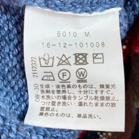VIVIENNE WESTWOOD RED LABEL ヴィヴィアンウェストウッド レッドレーベル Vネック ライン セーター ネイビー size00 瑞穂店
